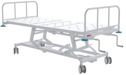 Functional Medical Bed with Hydraulic Height Adjustment and Metal Backs MEGI Fonda 1
