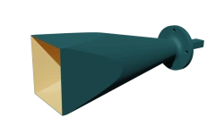 Measuring Horn Antenna for Antenna Measurements with Compact Design P6-74
