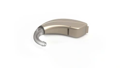 Programmable digital behind-the-ear hearing aid "Prima BTE" in "Prima BTE 12M" version