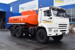 Oil Transportation Tank Truck UZST, Model UZST03, Modification 6619H-19 on KAMAZ 43118-50