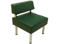 Soft Chair with Metal Frame - Avocado Model