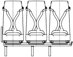 Three-Seater Sofa 322121-6850011