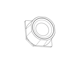 LED Lens for AMT-ART-16x16-3535-40 Lighting Fixture