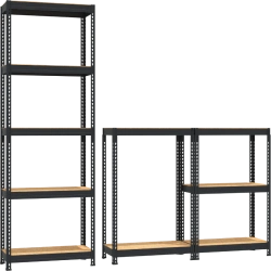 Metal Office Shelf MZ-PROFIL, 1800x750x350MM