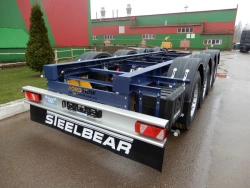 Trailer Chassis Model RN-36 Modification RN-36R with BPW Axle Unit 9010-15 V36 61.68.361.147QS, Pneumatic Tire 385