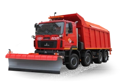 Combined Road Machine ED 244A4 on MAZ 6516C9 Base