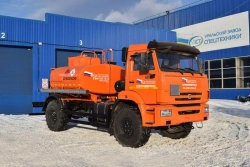 Fuel Transporter (АТЗ) UZST Model 6619-79 on KAMAZ 43502-D5