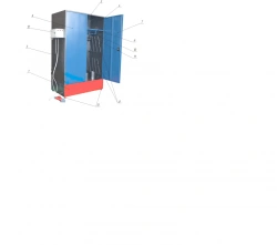 Firefighter Gear Drying Module M-6.5 M