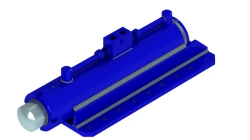 Hydraulic Cylinder 1230.00.00.00 (100x80-350 mm), 20MPa