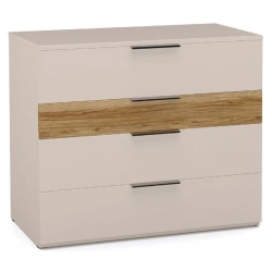 SOHO Modular Furniture Chest of Drawers KB3-03.DS/DT (Beige/Oak)