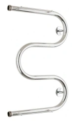 Towel Warmer "STILYE" M-Shaped 2P 600x400 Threaded 1" Uncoated