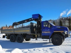 Hydraulic Crane Truck MKMA on Ural 4320 Base U0K04N-4L150