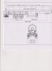 Transport Semi-Trailer Tank PПЦТА1-2 Model P2, Modification 92299-0000010-08