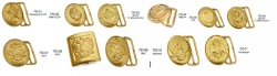 Brass Officer Buckles for Parade Belts