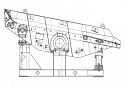 Lightweight Inertial Screen for Material Separation up to 1.4 t/m³ GIL11