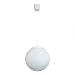 Modern Pendant Light 250 НСО 17-150-304 Opal / White Cord