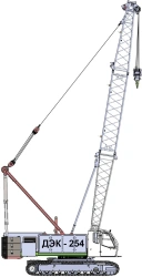 Crawler Crane DEK-254 with Cabin 131.17.00.000