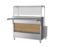 Soup Display Counter PMPЭ11-02 with Decorative Front Lighting