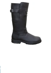 High Men's Safety Boots with Leather Upper and Steel Toe Protection" NM-Hard