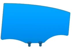 Left Rear Door Glass for FB Vehicle S032ATDR3CLY