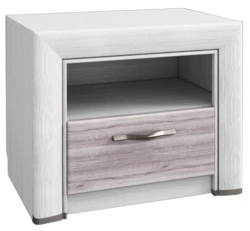 Nightstand Made of Laminated Particleboard - 50cm Height