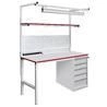 Industrial Workbench with Cabinet, GRESSON SP-T Series