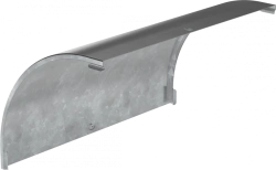 90-Degree Rotation Cover for Cables, Type B20, 500mm, CPV41D-0-90-500-08-HDZ