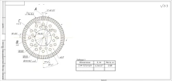 Rotor Sheet STNR.757211.029-01 - Electrical Steel 2412