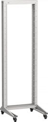 LINEA F Open 19" Rack 1U Frame on Wheels 33U 600x600mm Grey