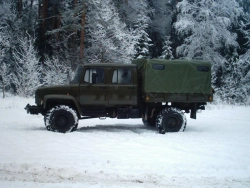 Dual-Cab 6-Seater Truck on GAZ-33086 Platform - Model 3897-0000010-29