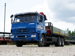 Multi-functional Truck with Hydraulic Crane MKMA on KAMAZ 43118 Base 41K36N-U8