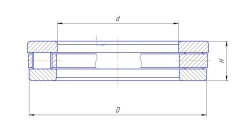 Rolling Bearing 4-9110 GOST 520-2011