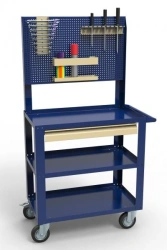 Open Trolley STI - 1474x825x440 mm, Steel Construction