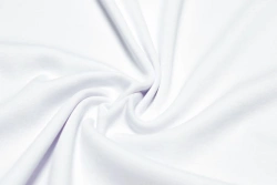 Bleached Interlock Cotton Fabric 100% Cotton