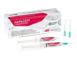 Calcium Hydroxide-based Dental Material with Iodoform for Endodontic Filling