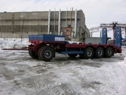 Politran Trailer 84289-0000020 with Plant Axle 1204-2410002 and Tires 235/75R17.5