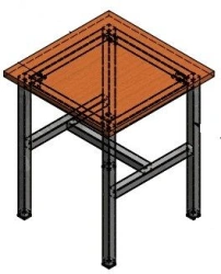 Durable TV Stool TV-MTB-1.16.01-01