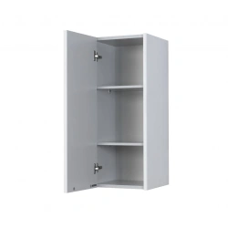 Aquaton Silva Left Wall-Mounted Semi-Colonna, Polar Oak, Model 1A215703SIW7L1.A215.7.03S.IW7.L