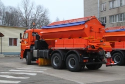ED 405V1M Combined Road Machine on KAMAZ 6520 Chassis