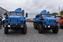 Special Truck with Crane Manipulator GIRD 5849N2 on URAL Chassis