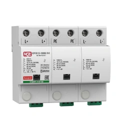 Surge Protection Device for Photovoltaic Systems K2R SV12.5-1000DC/3V C, Cat. No. R123 017