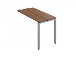 Metal Frame Briefing Table with Laminate Top