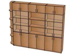 Furniture Wall Unit No. 2 for Document and Clothing Storage - NUM01