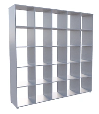 Open Wooden Shelf ST.15 for Office and Home Use