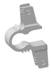 Interspinous Implant for Dynamic Stabilization, Height 6-18mm, Code 821.1XX