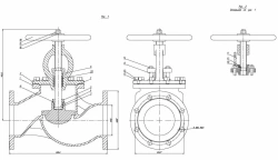 Flanged Control Valve with Indicator DN 150 PN 10 Series 458 (KMIА.491125.005-07)