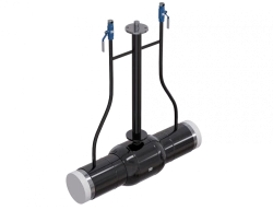 Full-Welded Steel Ball Valve RS Series with Extended Stem and Gearbox