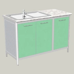 Three-Door Sink Cabinet MA-11