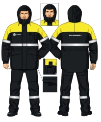 Men's Cold Protection Suit SMA225-103/001-RBL