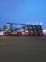 Three-Axle Container Transport Semi-Trailer for Hazardous Goods CSA-453A